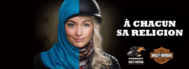 Québec : « A chacun sa religion » avec Harley-Davidson