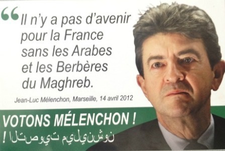 Les faux tracts du FN contre Jean-Luc Mélenchon.