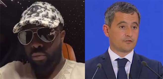 Bonne année : Gérald Darmanin dénonce une mauvaise assimilation de Maître Gims