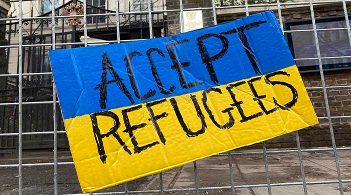 Contre le tri discriminatoire des réfugiés aux frontières avec l’Ukraine, une association toulousaine s’est mobilisée en Pologne pour « faire respecter le droit ». © Flickr / Matt Brown