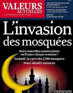 La Une de Valeurs actuelles du 15 mai.