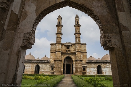 La mosquée Jami Masjid, construite en 1513 dans l'Etat du Gujarat, compte parmi les joyaux historiques les plus réputés d'Inde.