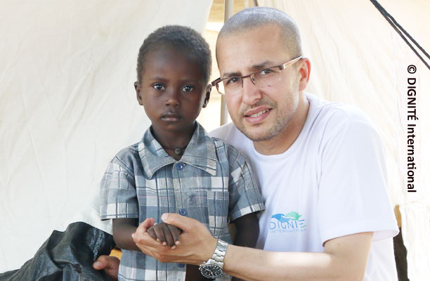 Mission de DIGNITÉ International pour les réfugiés centrafricains.