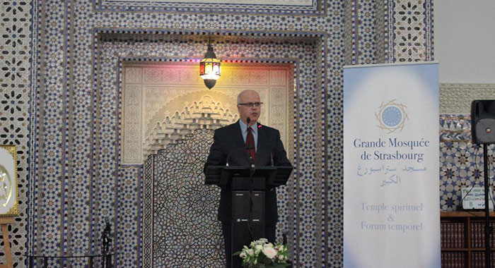 Inaugurée en grande pompe en 2012, la Grande Mosquée de Strasbourg, présidée par Saïd Aalla, a célébré fin septembre ses dix ans dans le cadre d’une semaine de festivités ouvertes à tous. © GMS