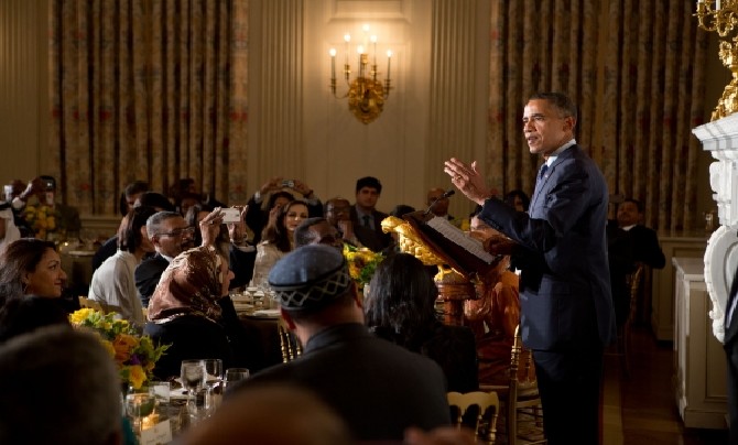 Le 6e iftar de la Maison Blanche, le 14 juillet 2014, perturbé par les déclarations pro-israéliennes d'Obama.