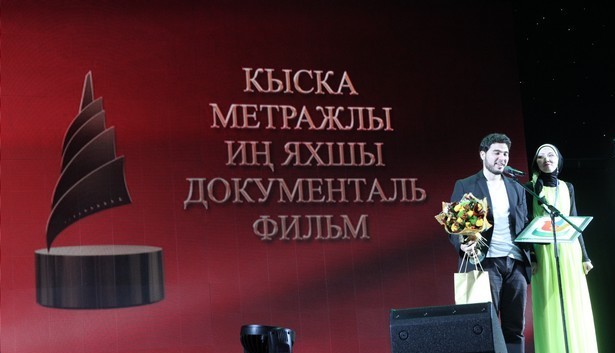 Abderrahmane Hedjoudje au festival du film musulman à Kazan.