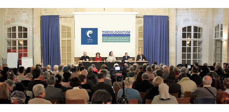 Au Colloque « Marie dans la Bible et le Coran. Approches textuelles », 16 février 2019, à l'Institut Catholique de Paris, en partenariat entre l'Institut de science et de théologie des religions (ISTR) - Theologicum et le mouvement Ensemble avec Marie