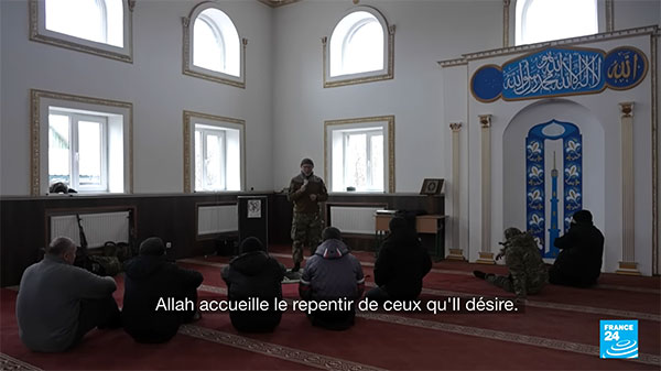 En Ukraine, les musulmans dans la guerre © France 24