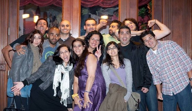 Les artistes au New York Arab-American Comedy Festival (NYAACF) 2014.
