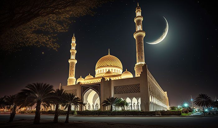 Le mois du Ramadan 2023 devrait débuter jeudi 23 mars. Une annonce solennelle de la date est attendue mardi 21 mars, après la décision prise par l'Arabie Saoudite. © Deposit Photos