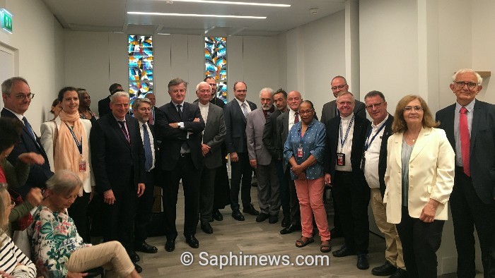 L'équipe d'aumôniers de l'aéroport Roissy-Charles de Gaulle a inauguré un nouvel espace de prière mardi 27 juin 2023.