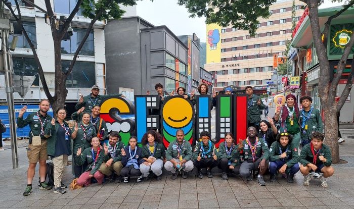 Les Scouts musulmans de France ont repondu présents au jamboree mondial organisé du 1er au 12 août en Corée du Sud. © SMF