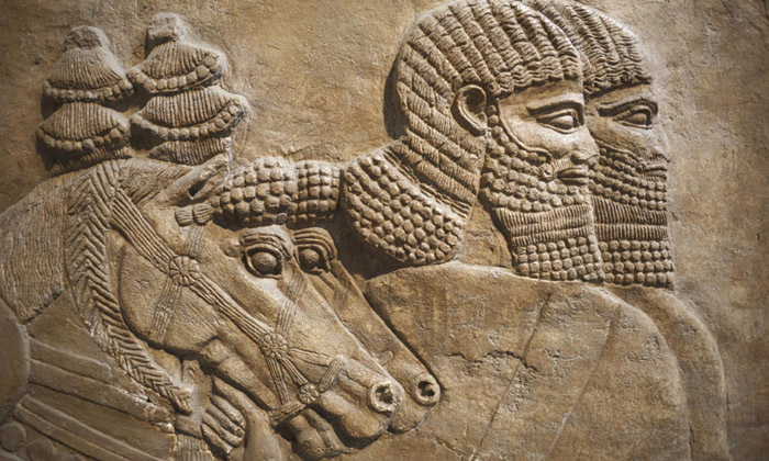 Des reliefs de Nimrud.