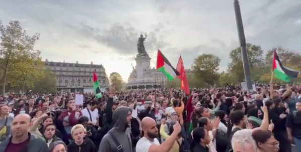 Israël/Gaza : des soutiens massifs à la Palestine à Paris malgré l'interdiction de manifester