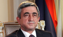 Serge Sarkissian, président de l'Arménie.