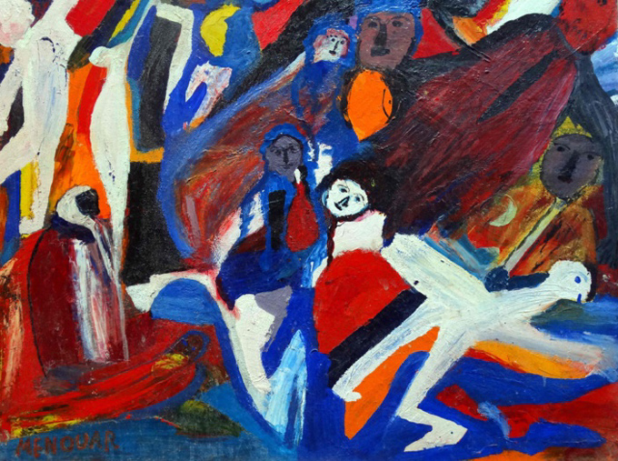 « La promenade » d’Ali Menouar. Le peintre impressionniste Jean Drevon comparaît les œuvres d’Ali Menouar à celles de William Turner.