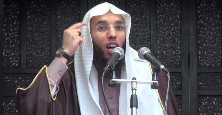 Rachid Abou Houdeyfa, imam à la mosquée de Brest.
