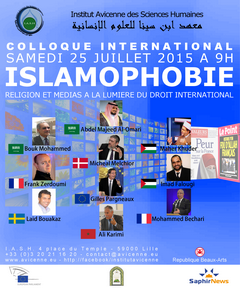 Islamophobie, religion et médias, un colloque international à Lille