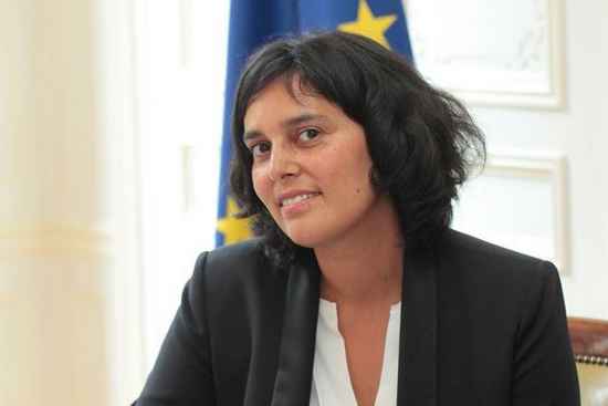 Myriam El Khomri nommée au poste de ministre du Travail le 2 septembre 2015.