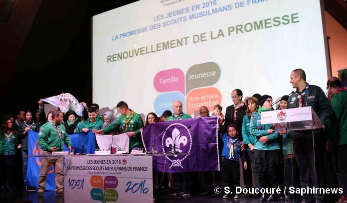 Les Scouts musulmans de France ont renouvelé leur promesse au colloque organisé le 15 janvier à Paris, à l'occasion de leur 25e anniversaire.