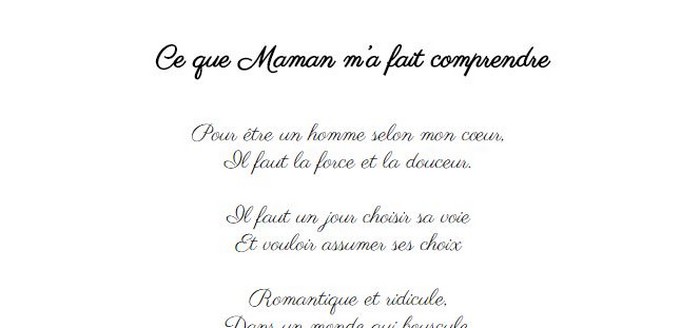 Ce que Maman m’a fait comprendre
