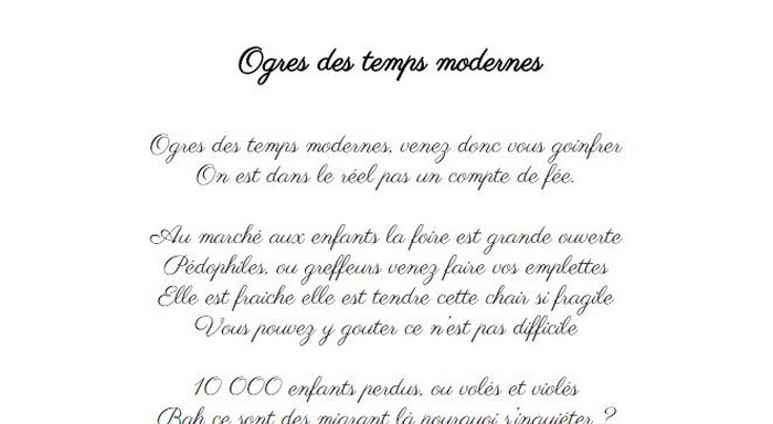 Ogres des temps modernes