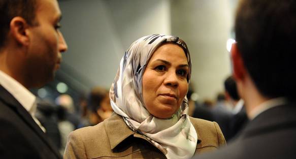 La Légion d'honneur décernée à Latifa Ibn Ziaten à l'Elysée