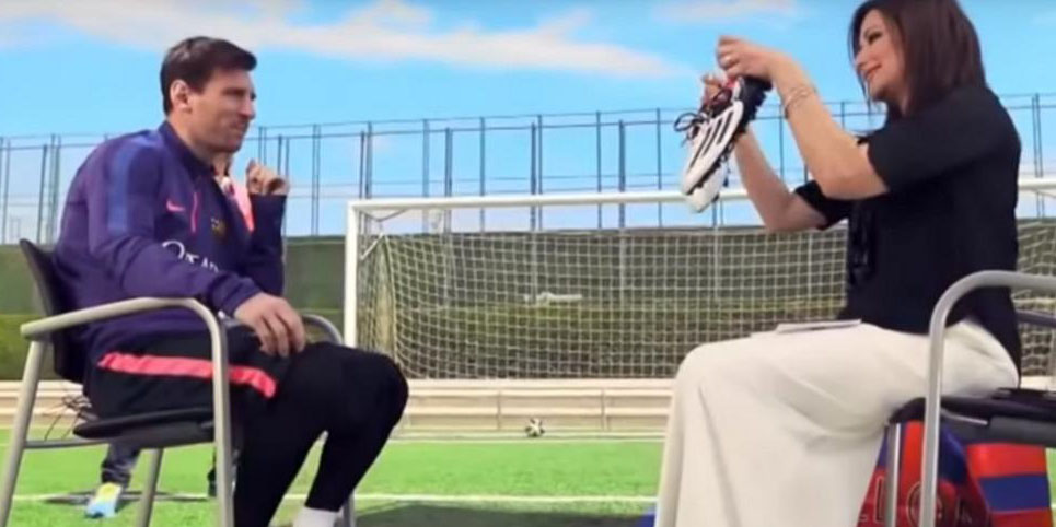 Lionel Messi créé un scandale en Égypte en offrant ses crampons