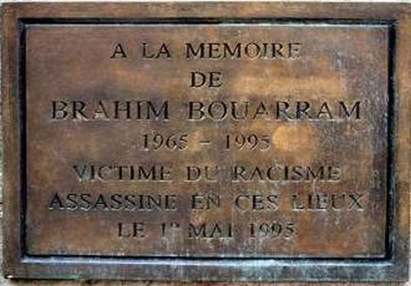 Hommage à Brahim Bouarram