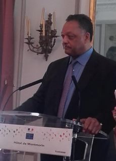 Jesse Jackson au ministère de l'Outre-mer © Jean-Claude Tuyishime.