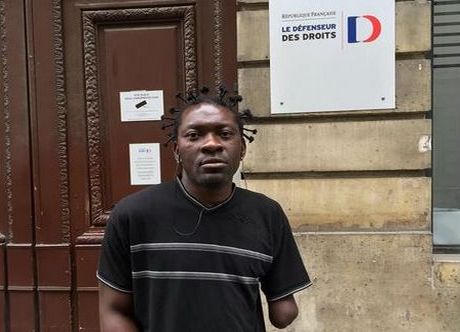 François Bayiga, dont le contrôle policier a fait scandale, a été entendu auprès du Défenseur des droits mercredi 11 mai.