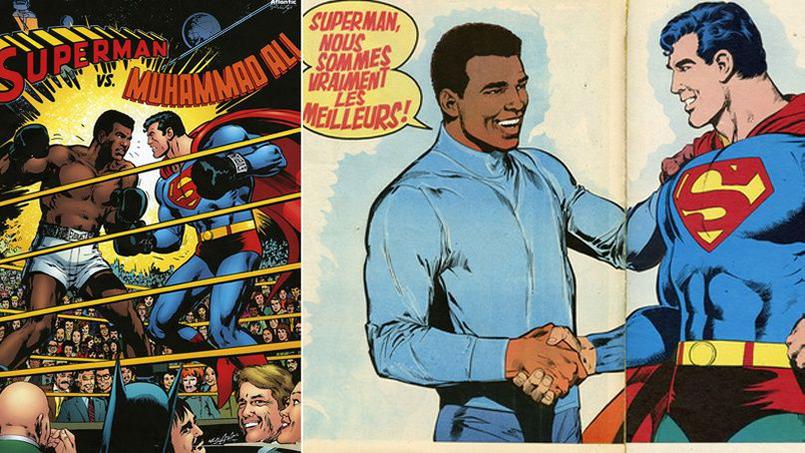 La bande dessinée Superman vs Muhammad Ali.