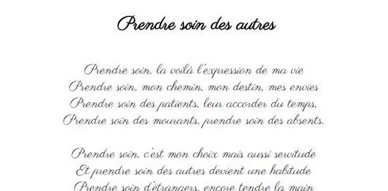 Le besoin de prendre soin des autres