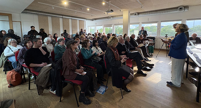 La Coordination interreligieuse pour le Grand Paris (CINPA) a organisé, lundi 18 mai, un évènement autour de la thématique des exilés à l'occasion de la Journée internationale du vivre-ensemble en paix (JIVEP) 2026. © Laurent Grzybowski
