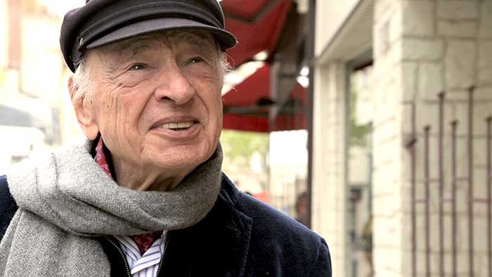 Le célèbre philosophe français Edgar Morin est mort, vendredi 29 mai, à l'âge de 104 ans. Ici sur le tournage de Edgar Morin, Chronique d'un regard. CC BY-SA 4.0