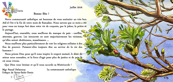 Aid Al Fitr Bonne Fete Mgr Pascal Delannoy Aid Al Fitr Bonne Fete Mgr Pascal Delannoy