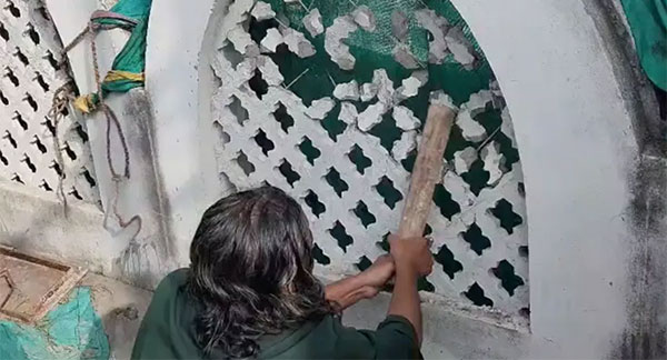 Inde : la démolition partielle d’une mosquée historique en vue d’un pèlerinage hindou provoque des tensions
