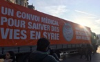 Un convoi humanitaire en partance pour la Syrie depuis Paris