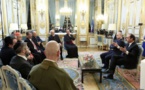 Les derniers vœux présidentiels de Hollande présentés aux responsables religieux