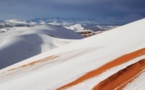 Algérie : de la neige au Sahara, un phénomène impressionnant