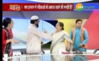 Inde : un religieux arrêté après avoir agressé une femme en direct d'un débat (vidéo)