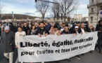 A Bayonne, une marche de solidarité aux victimes de l'attaque contre la mosquée