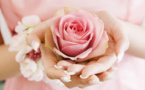 Les femmes musulmanes célèbrent la Journée de la femme en roses