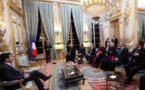 Hollande présente ses voeux 2014 aux religions