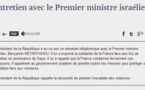 Gaza bombardée par Israël, Hollande encourage Netanyahou