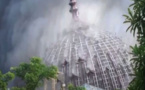 En Indonésie, l’impressionnant effondrement d’un dôme d’une grande mosquée de la capitale (vidéo)