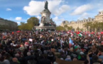 A Paris, une foule solidaire avec la Palestine pour exiger la fin des raids et du blocus d'Israël sur Gaza