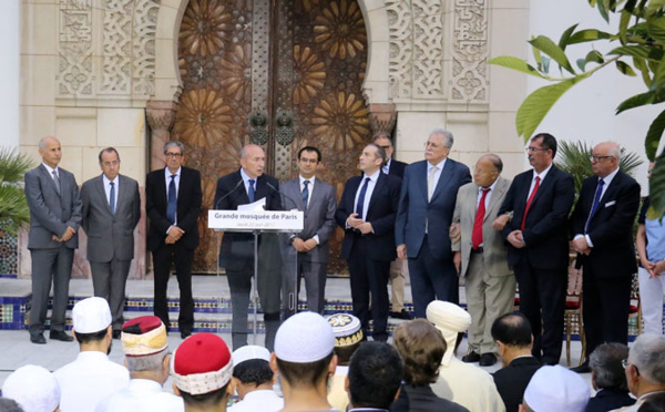 À la Grande Mosquée de Paris, Gérard Collomb se pose comme le défenseur de la liberté des cultes