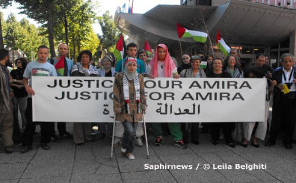 Amira, 15 ans, saisit la justice contre Israël