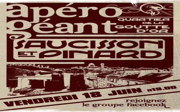 Un apéro géant islamophobe ? Pique-nique « Saucisson et pinard à La Goutte-d’Or » pour faire la nique aux musulmans